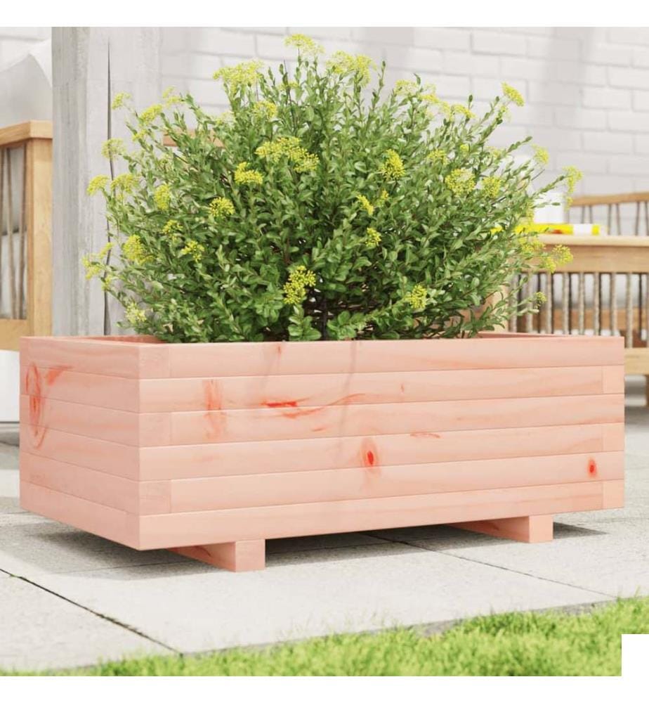 vidaXL Jardinière 70x40x26,5 cm bois massif douglas