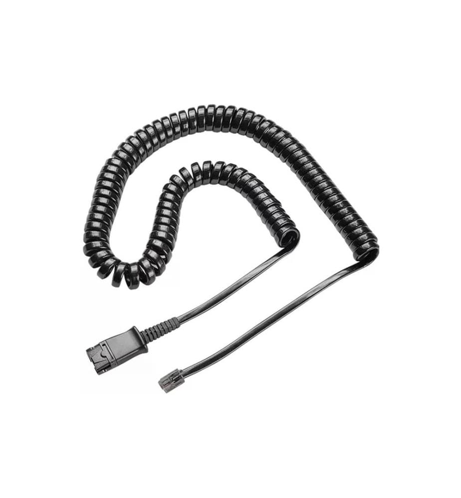 HP - Câble de raccordement Poly U10 RJ-11 - QD 3 m