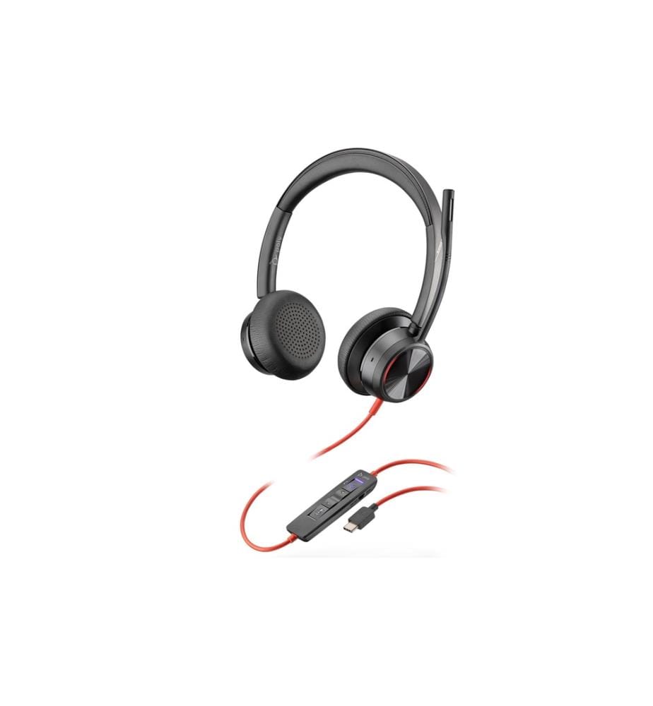 HP - Casque Poly Blackwire 8225 MS USB-A/C
