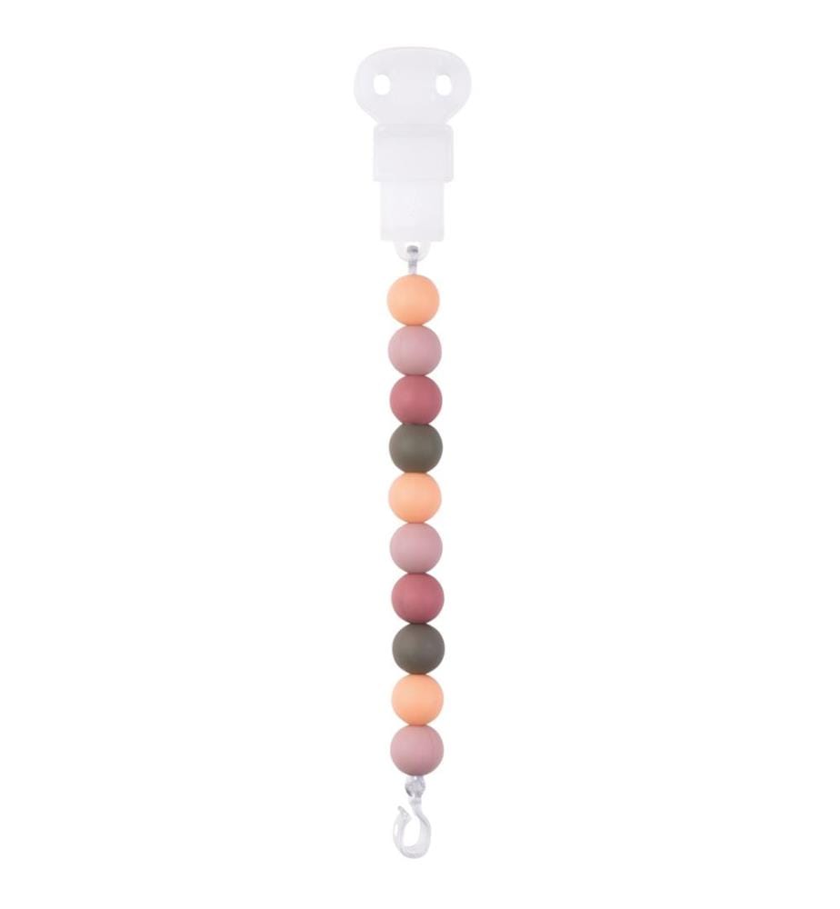 SILICONE Attache-sucette pêche