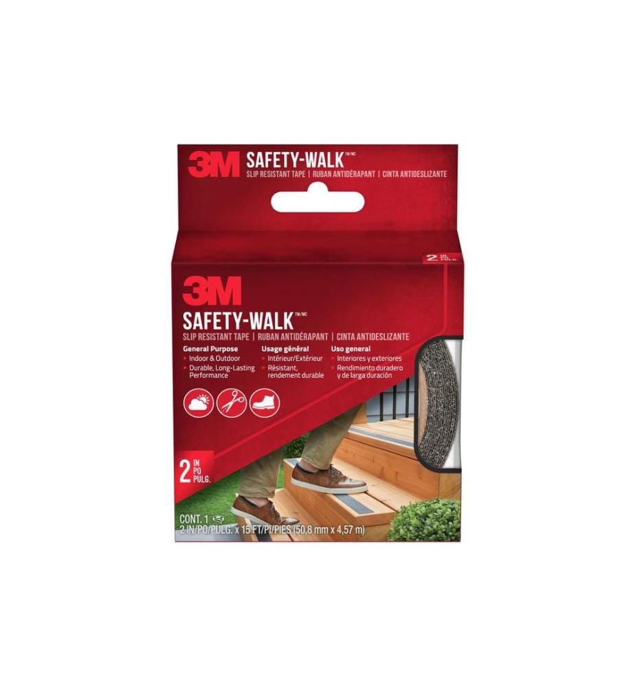 3M - Bande antidérapante 610B-R2X180 50 mm x 4.6 m