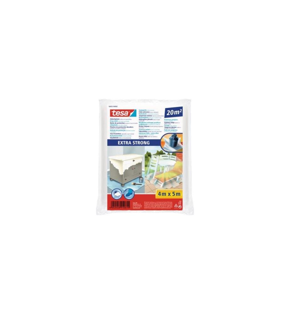 TESA - Film de protection Extra Strong 4 x 5 m