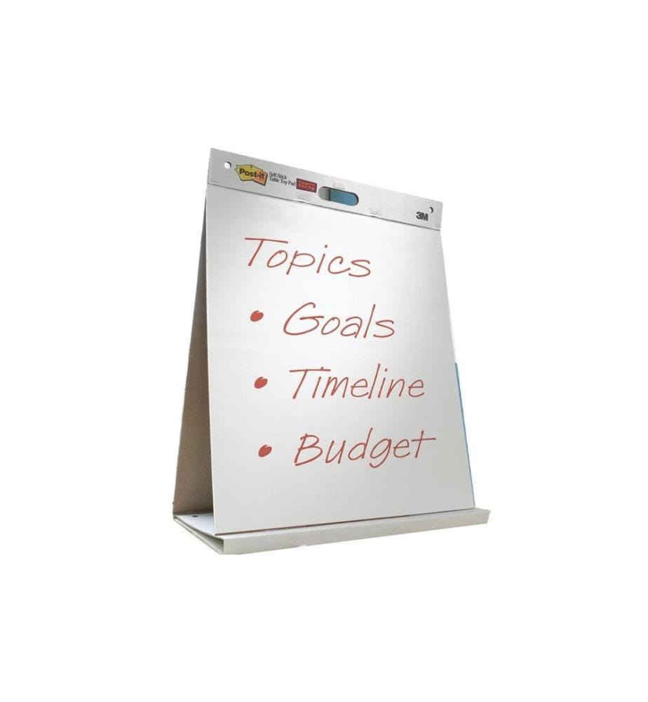 POST-IT - Tableau à feuilles POST-IT - Table Top Charts 50.8 x 58.4 cm 50.8 cm x 58.4 cm