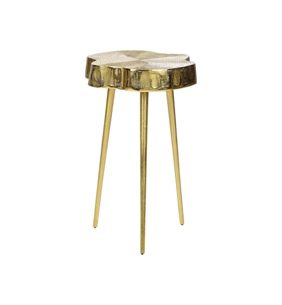 Table d'appoint TAUPO Métal Doré