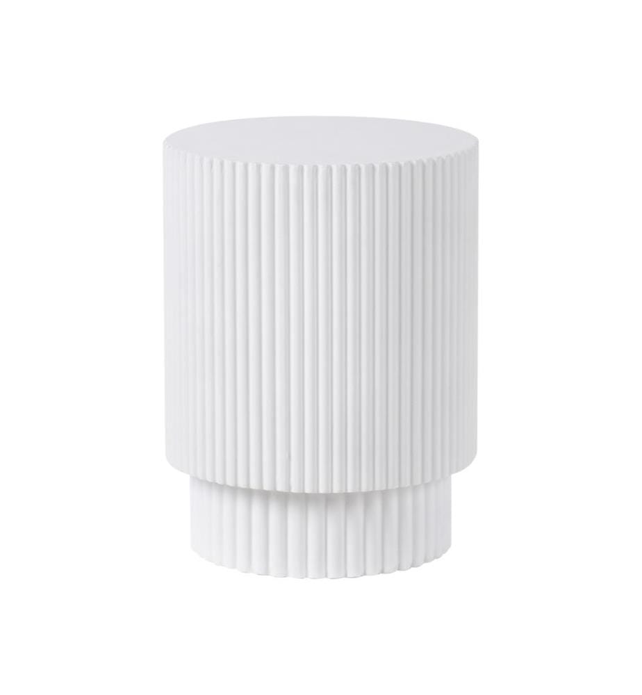 Table d'appoint BICCARI 38 cm 38 cm Blanc