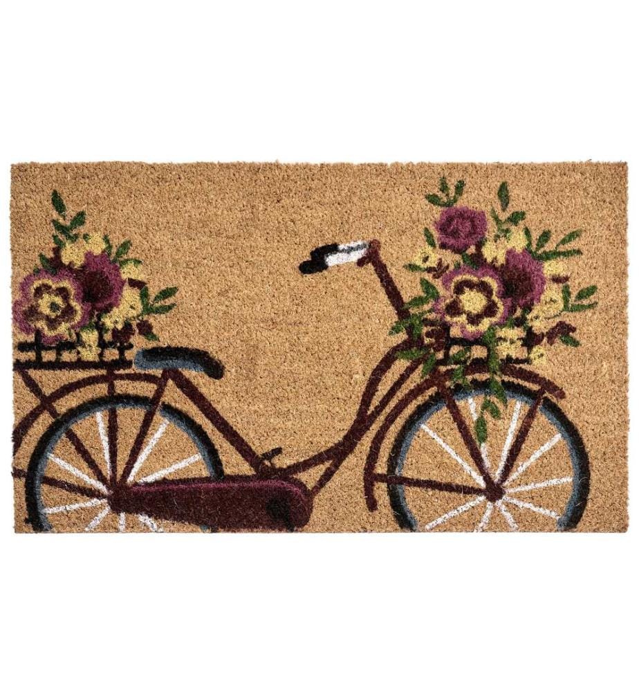 Paillasson AVAK Naturel 40 x 60 cm Vélo Fibre de coco