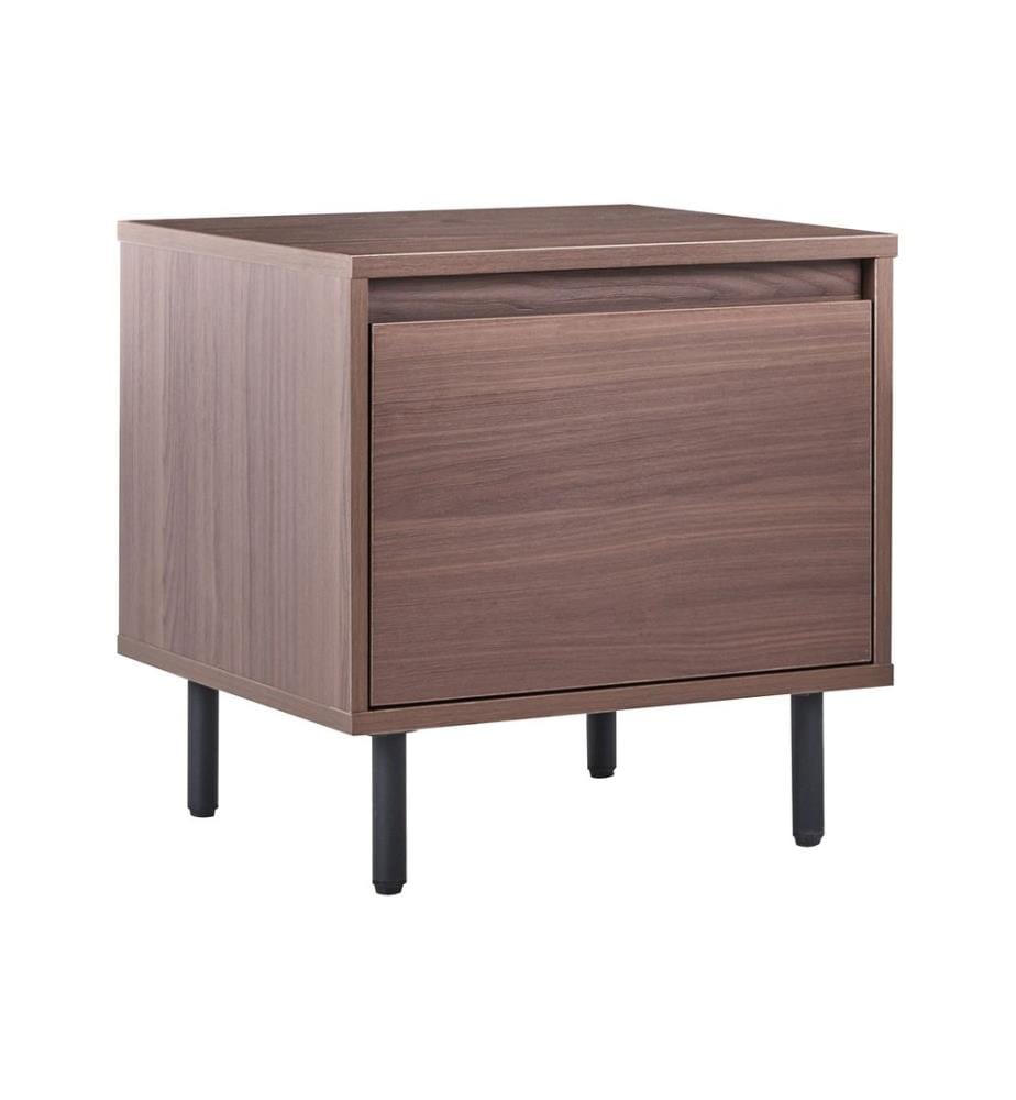 Table de nuit à 1 tiroir NIKEA Marron foncé