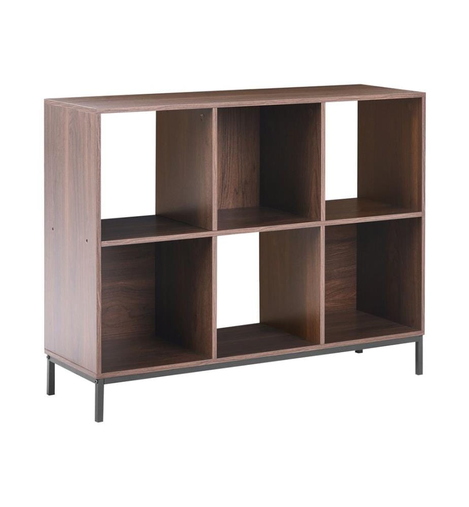 Bibliothèque PEMBERTON 73 cm Marron foncé