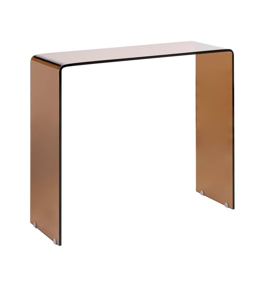 Console KENDALL Verre de sécurité Marron