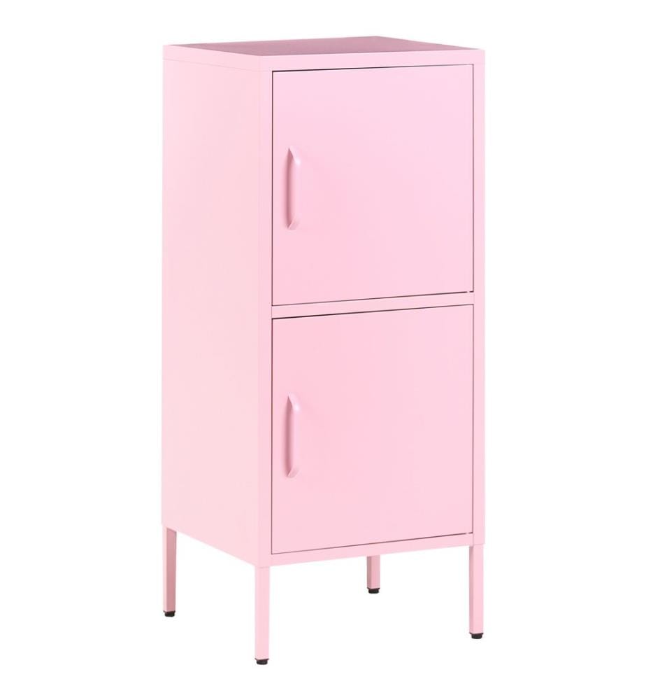 Meuble de rangement HURON Métal Rose