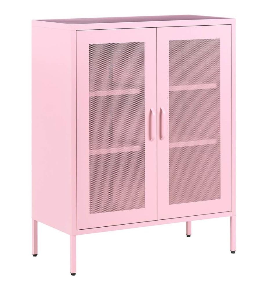 Armoire WAKATIPU Métal Rose