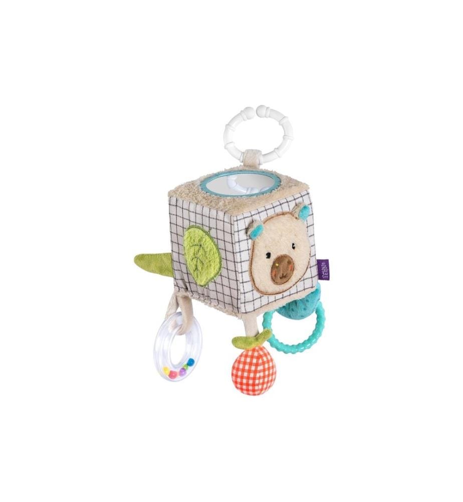 FEHN - Peluche Cube d'activités Capybara