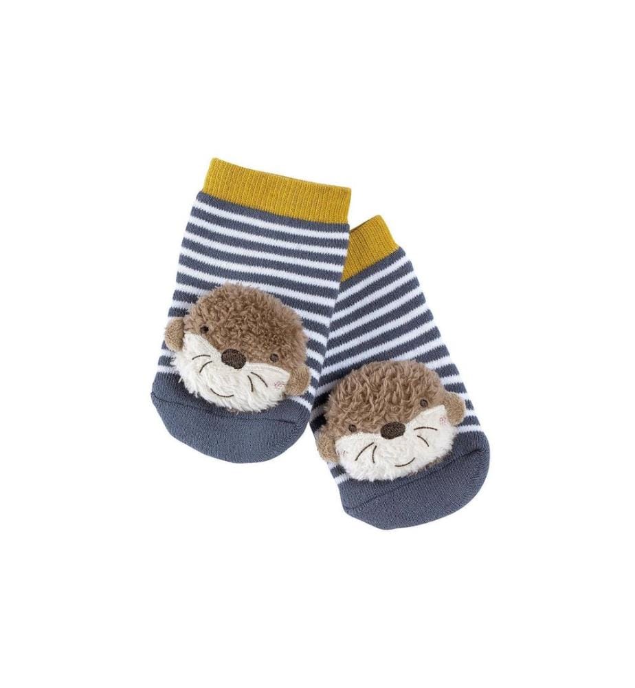 FEHN - Chaussettes hochet Loutre Theo