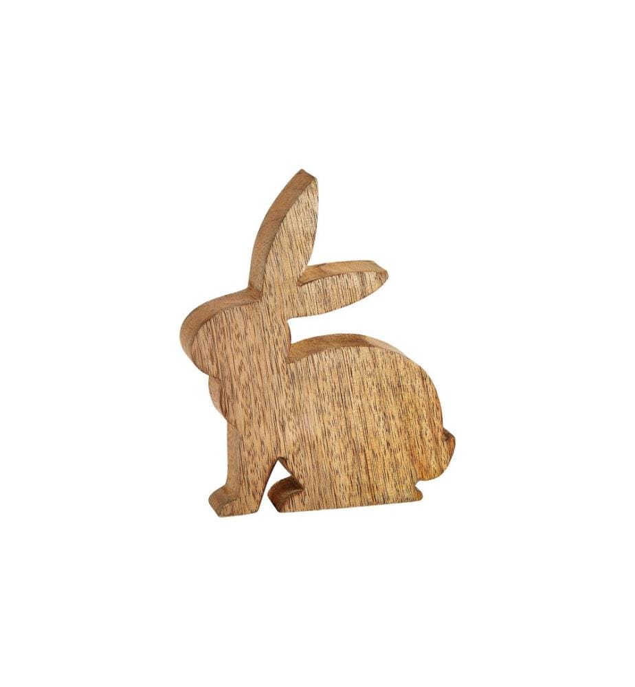 G. Wurm Présentoir Lapin 15 cm, Brun