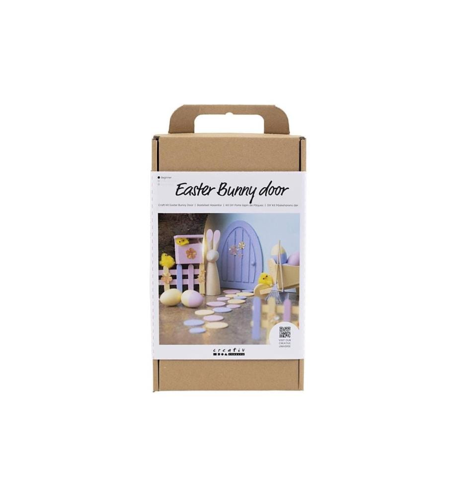CREATIV COMPANY - Kits de bricolage Porte des lapins Couleurs pastel