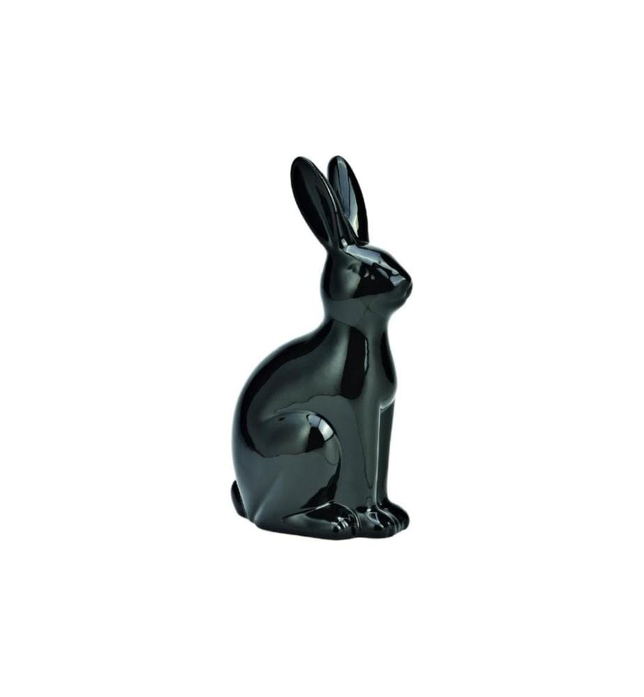G. Wurm Lièvre 25 cm Noir