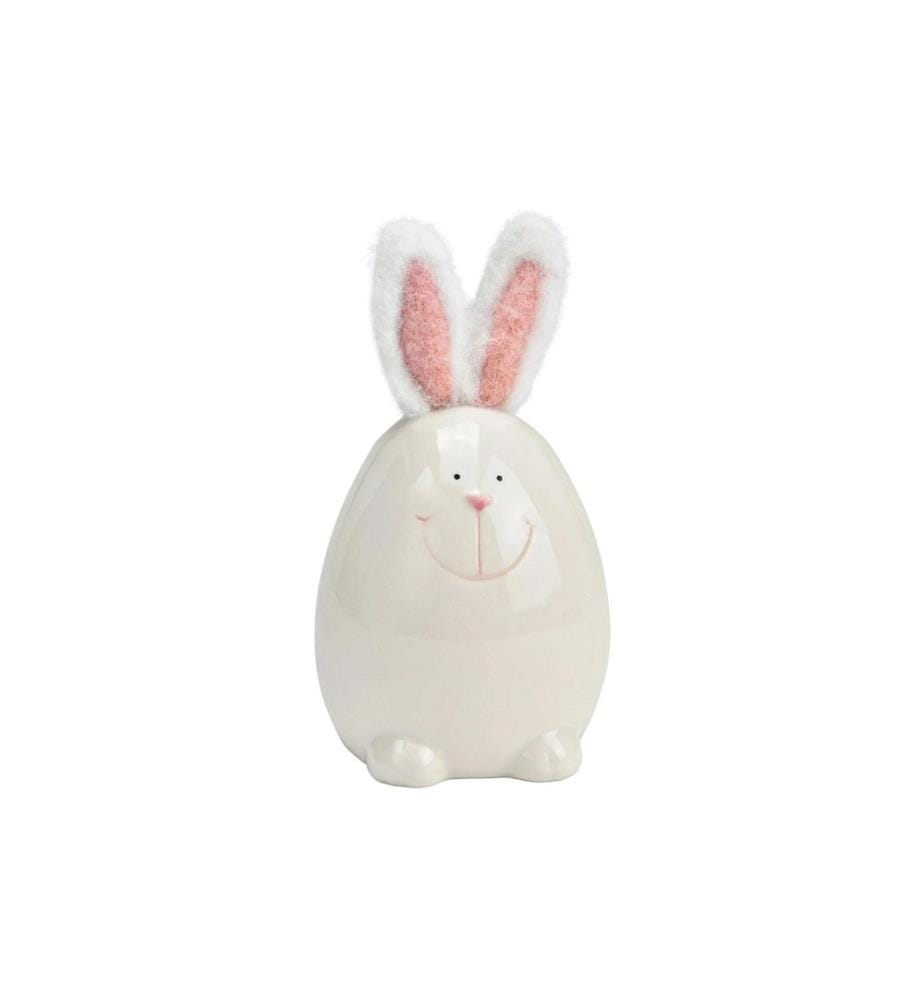 G. Wurm Présentoir Lapin 14 cm, Rose, Blanc
