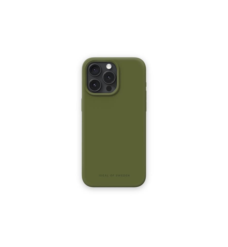 IDEAL OF SWEDEN - Silicone iPhone 15 Pro Max Khaki