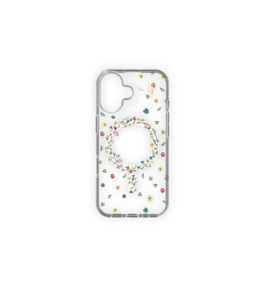 IDEAL OF SWEDEN - Coque arrière Clear Case iPhone 16 Petite Floral