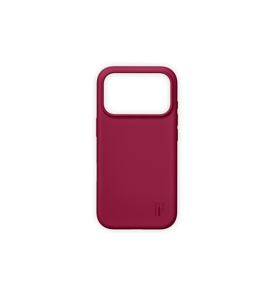 IDEAL OF SWEDEN - Silicone Case MagSafe iPhone 17 Pro Max Cranberry