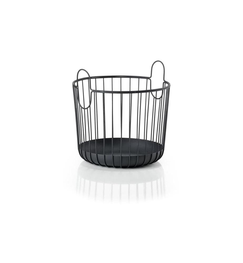 ZONE DENMARK - Panier de rangement Inu Ø 30 cm, Noir