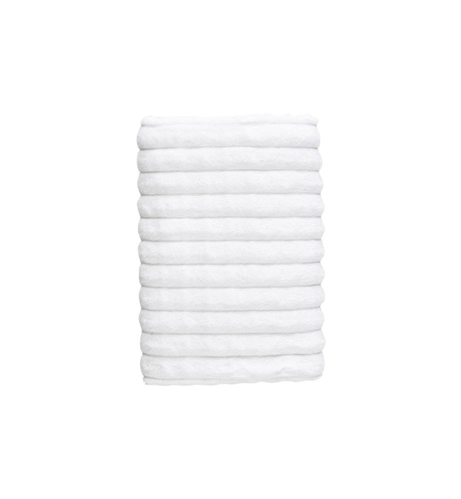 ZONE DENMARK - Serviette de douche Inu, coton, 70 x 140 cm, White
