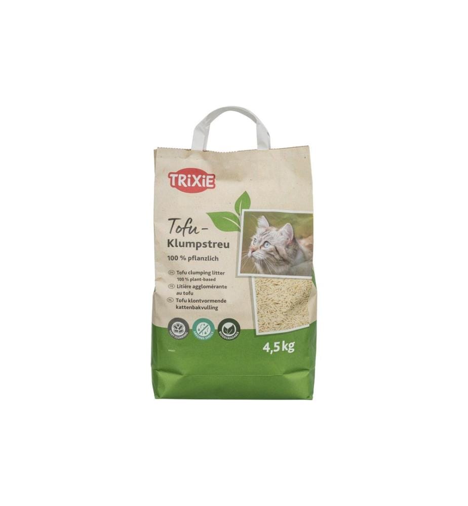 TRIXIE - Litière pour chat Litière pour chats au tofu 4.5 kg