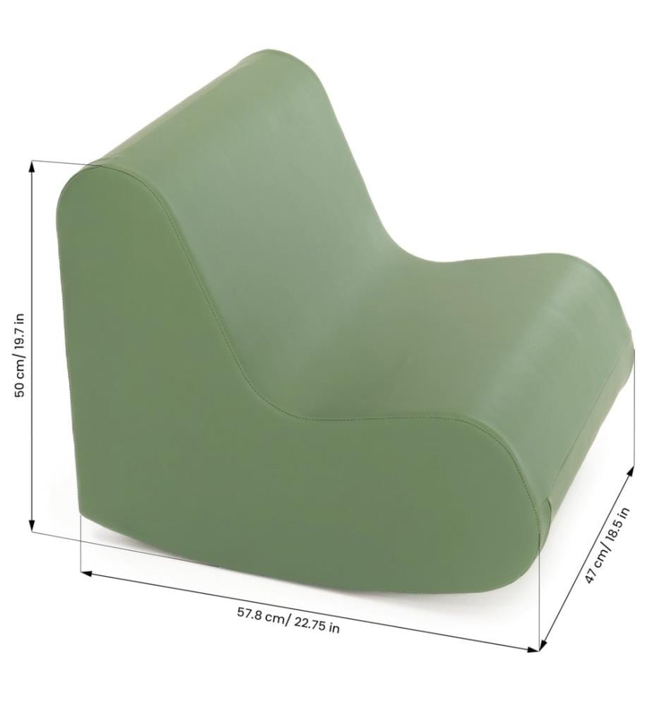 Fauteuil à bascule Reseda Green