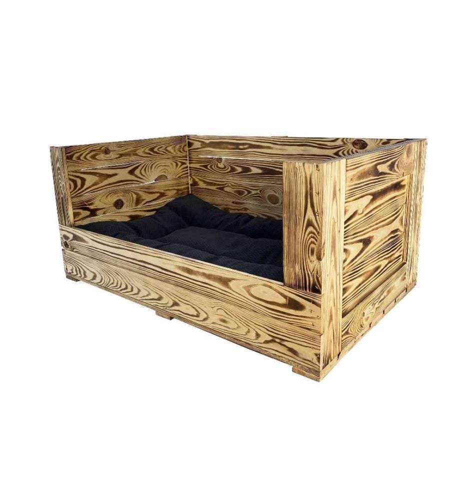 HOLZ ZOLLHAUS - Canapé Vintage flammé, 90 x 57 x 42 cm