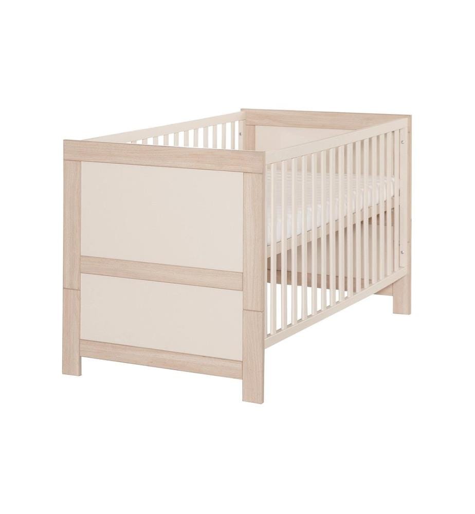 ROBA - Lit de bébé Lit d'enfant combiné Momo, beige