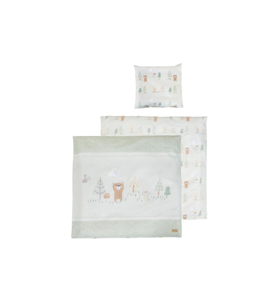 ROBA - Literie pour enfants 2 pièces 80 x 80 cm + 35 x 40 cm