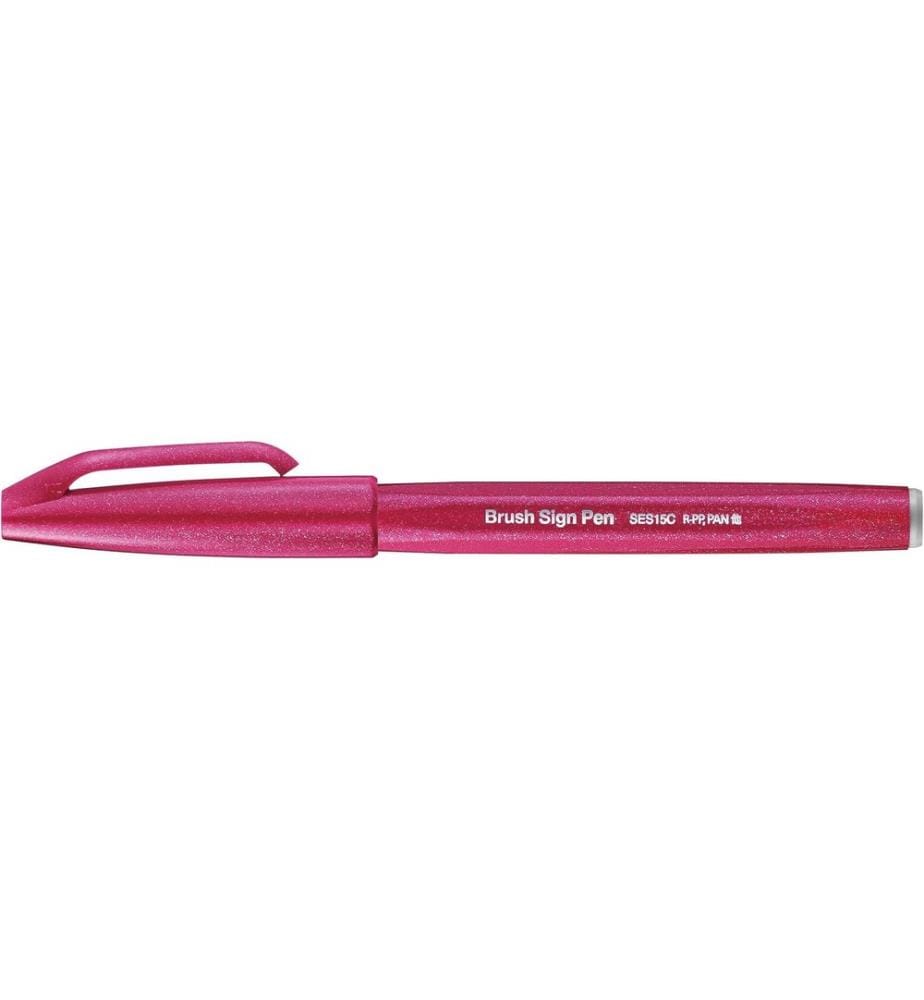 PENTEL - Crayon feutre Brush Sign Pen 1 pièce, figue