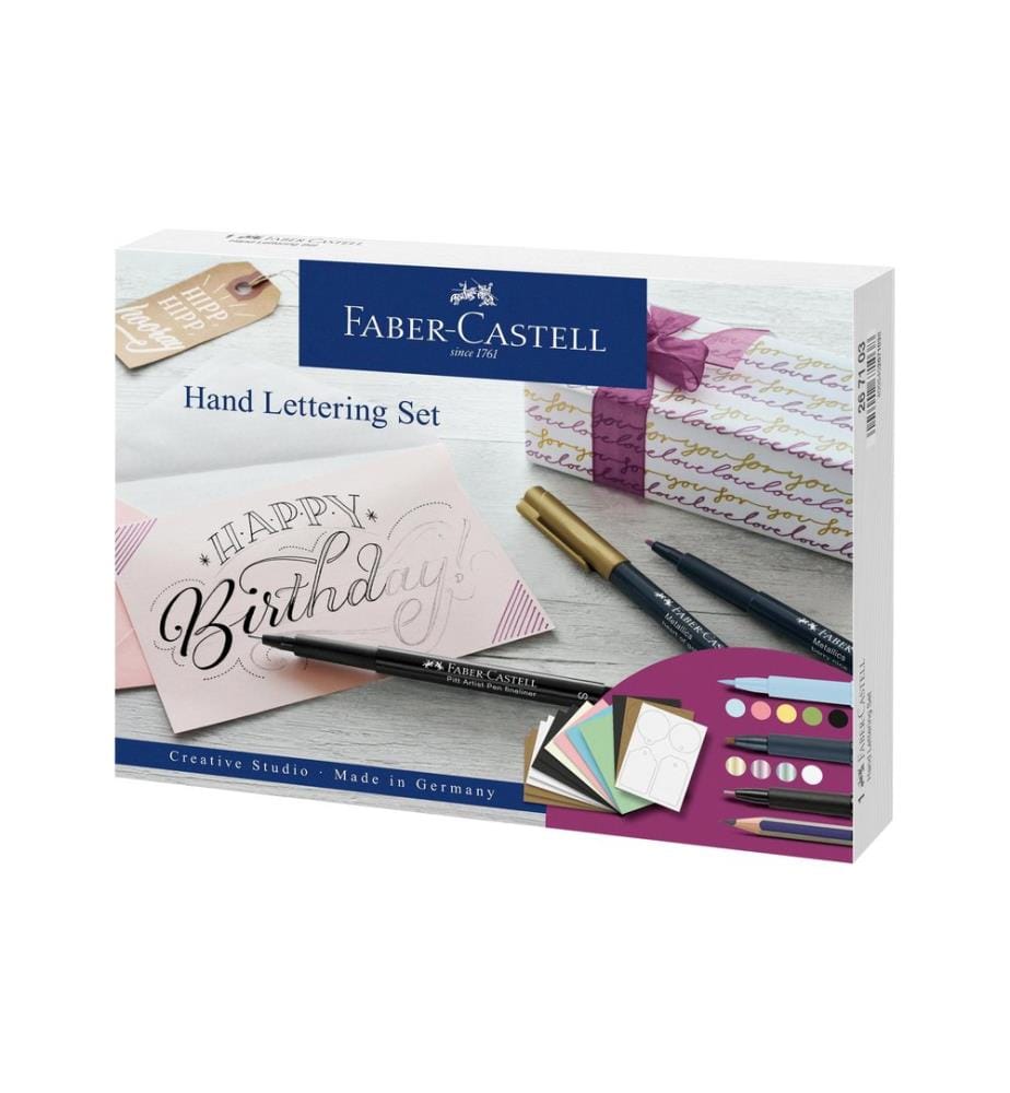 Faber-Castell Crayon feutre Handlettering 0.3 mm; 1.5 mm, Multicolore