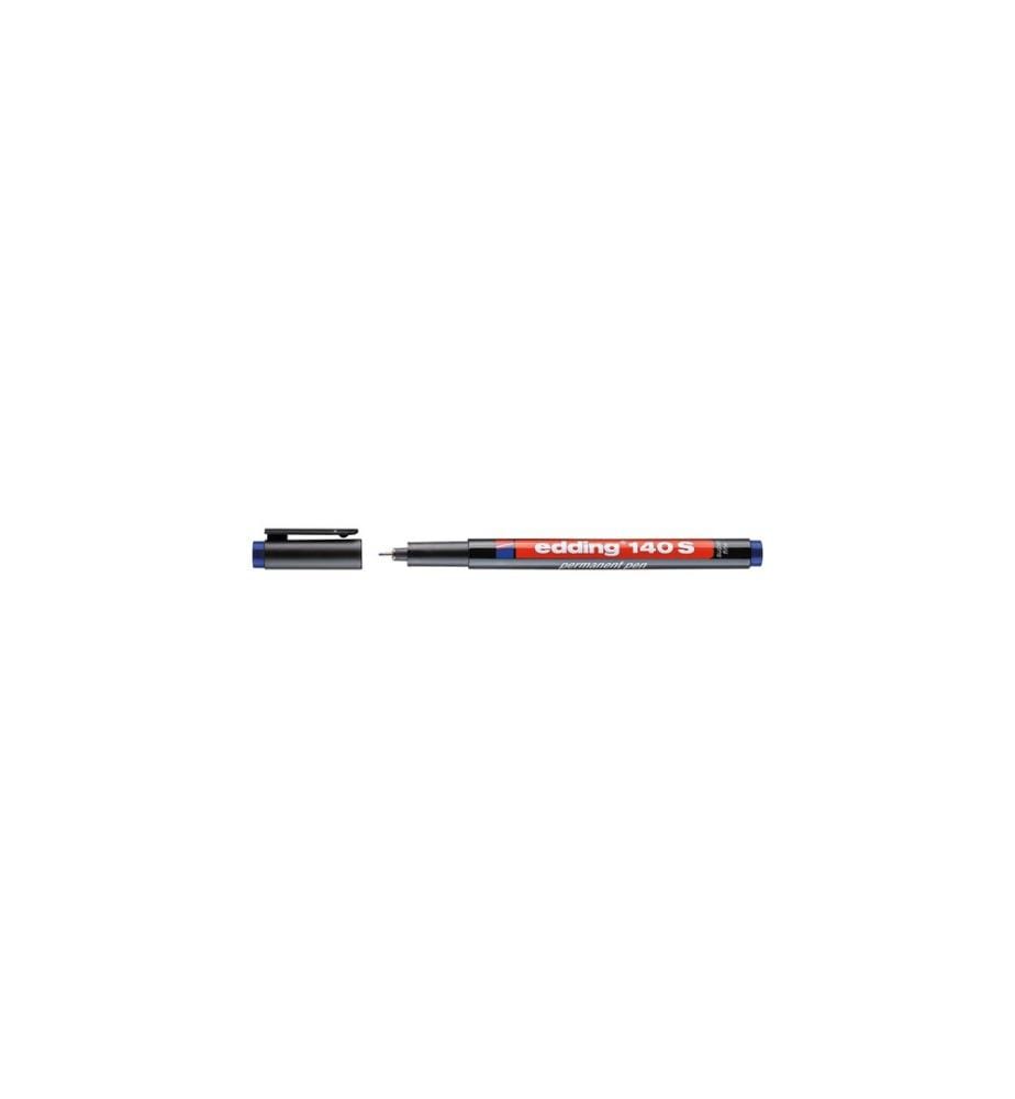 EDDING - Stylo à feuilles OHP S, 0.3 mm, Bleu