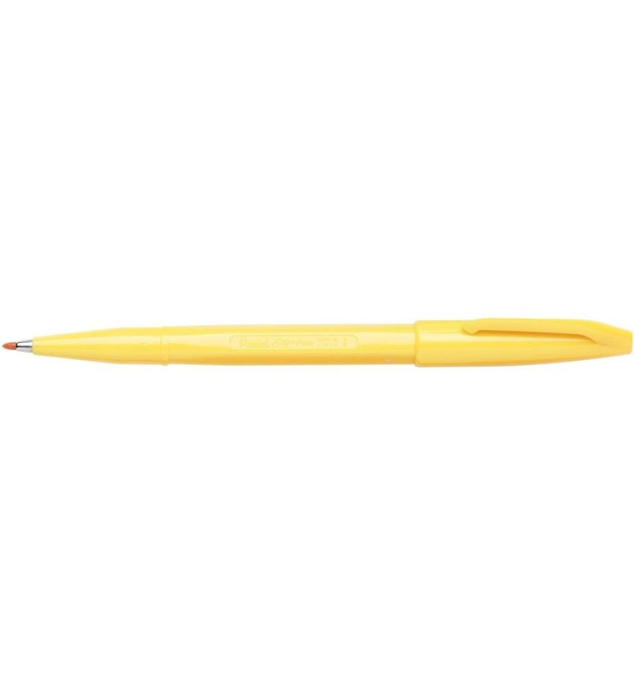 PENTEL - Crayon feutre Sign-Pen s520 1.0 mm, jaune