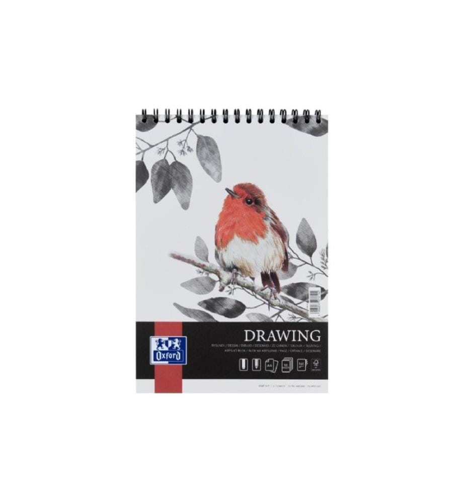 Oxford Carnet de dessin Art Drawing A3, 50 feuilles
