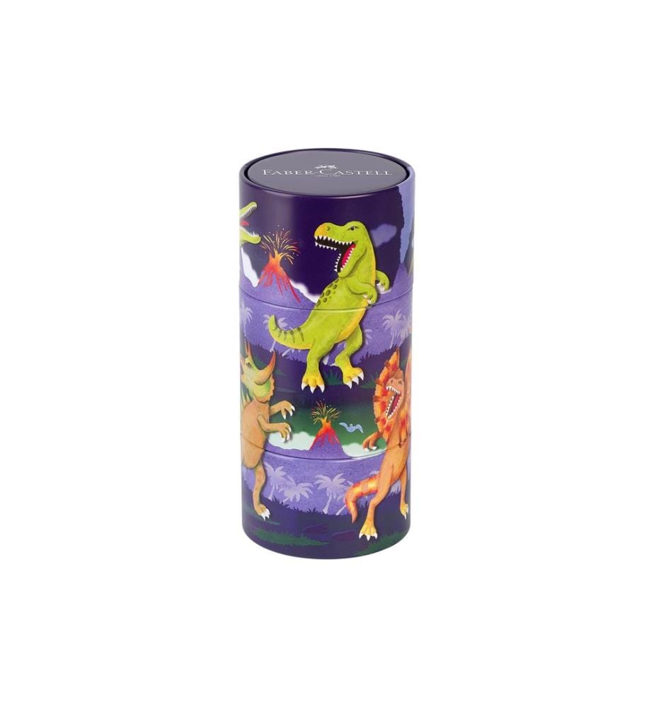 Faber-Castell Crayon feutre Connector Dino 20 pièces, multicolore