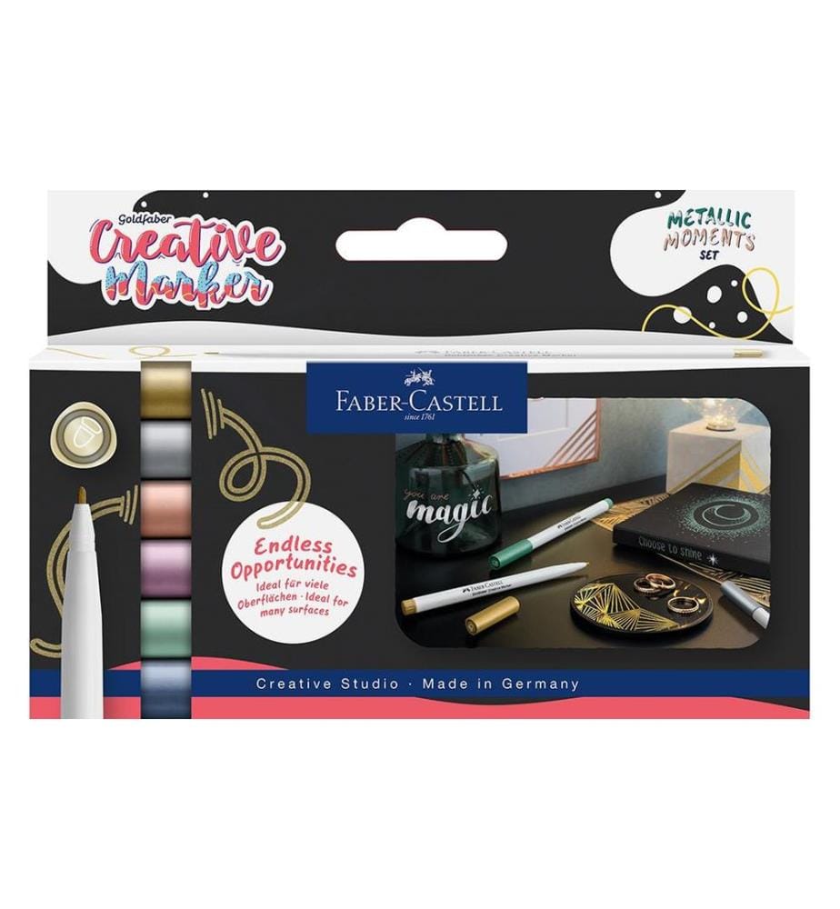 Faber-Castell Marqueur Creative Gofa Étui de 6