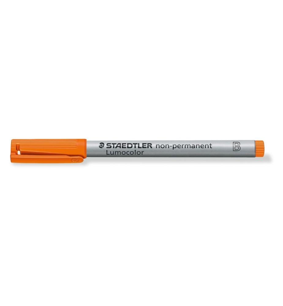 STAEDTLER - Stylo à feuilles Lumocolor 312 Orange, soluble dans l'eau