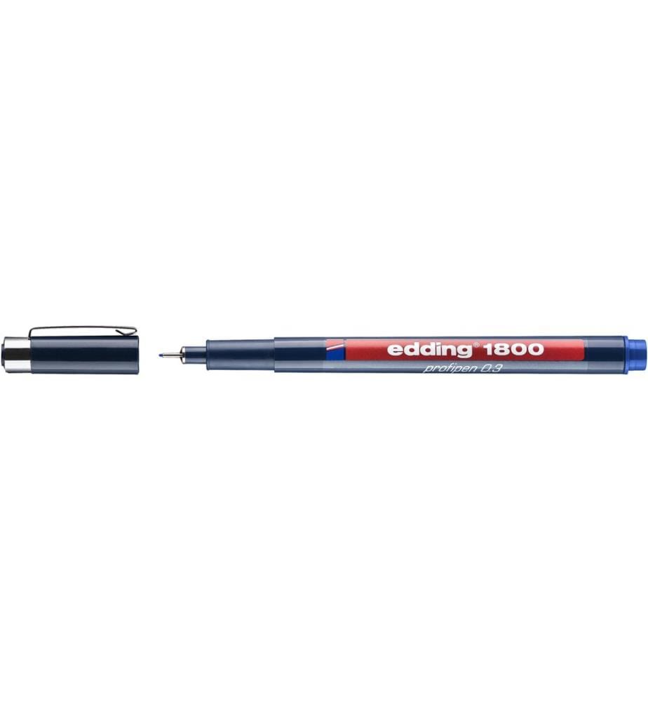 EDDING - Profipen 1800 0.35 mm, Bleu