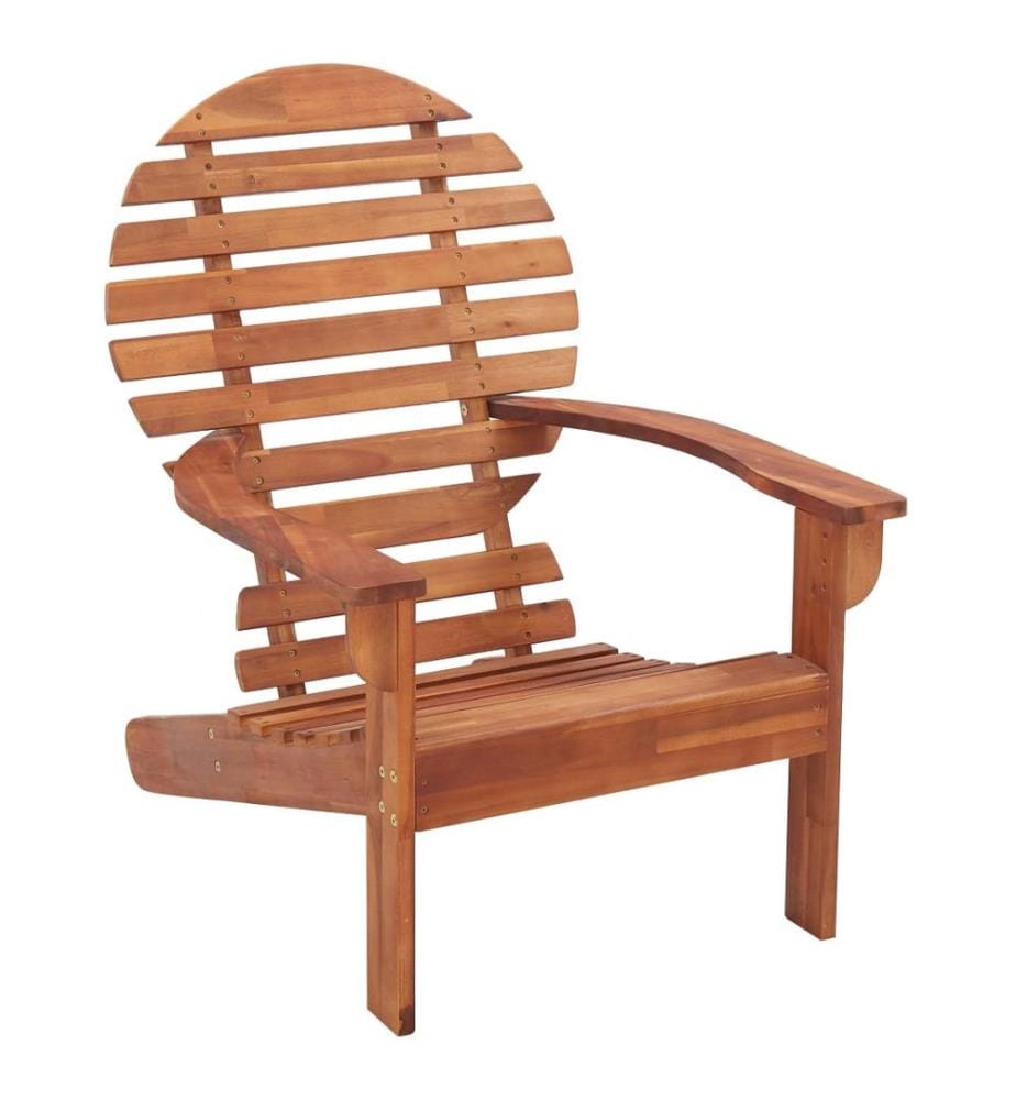 Chaise Adirondack Bois d'acacia massif