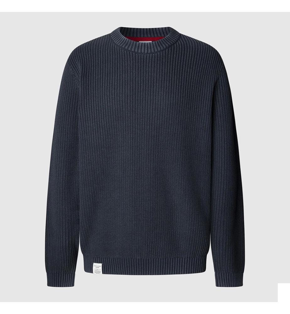 Pull Parker Crew en tricot - Dulwich Blue