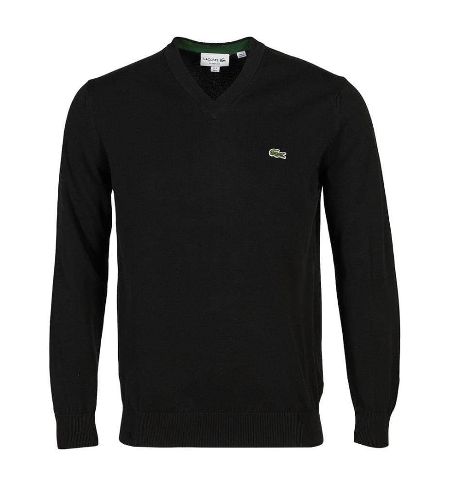 Pull à col V en coton biologique