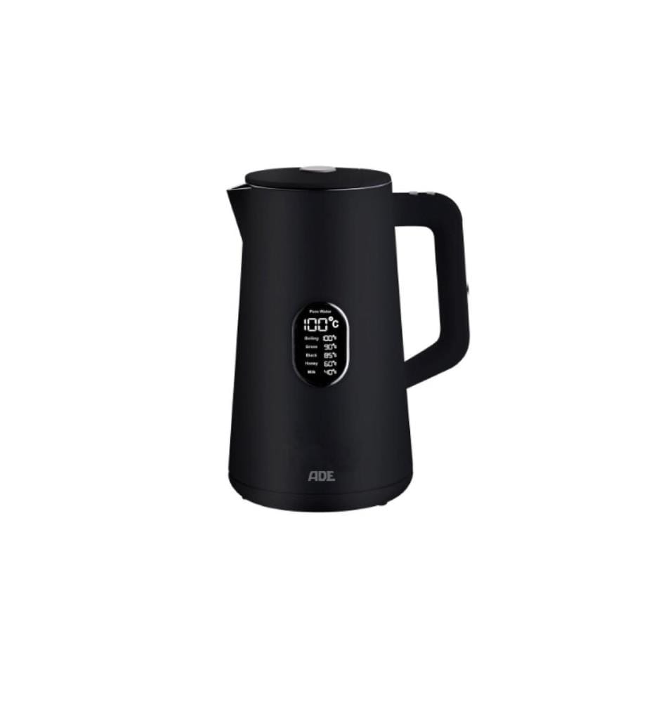 ADE - Bouilloire KG2100-2 1.5 l, Noir