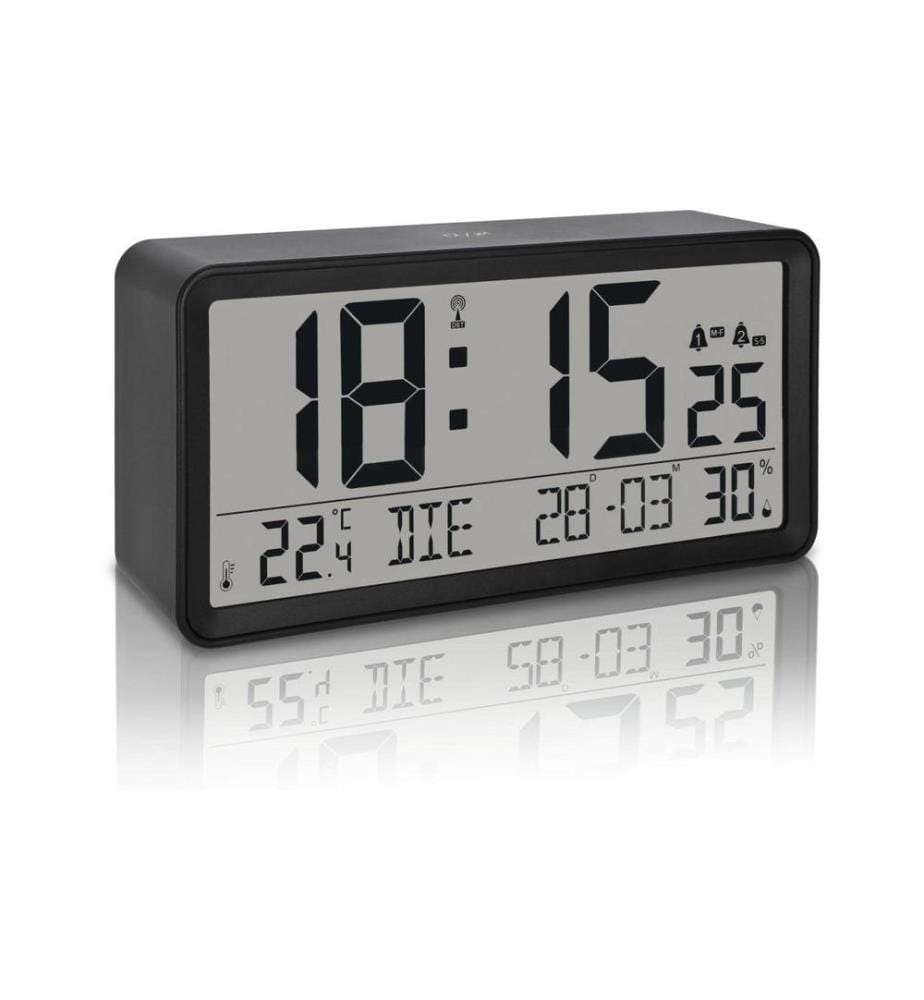 ADE - Horloge de bureau Noir
