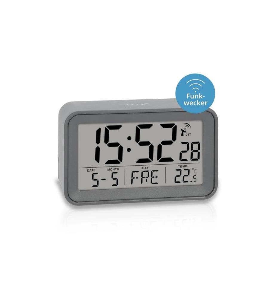 ADE - Réveil radio-piloté avec calendrier