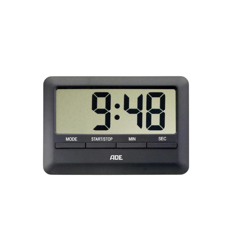 ADE - Minuteur de cuisine Digital TD1600 Noir