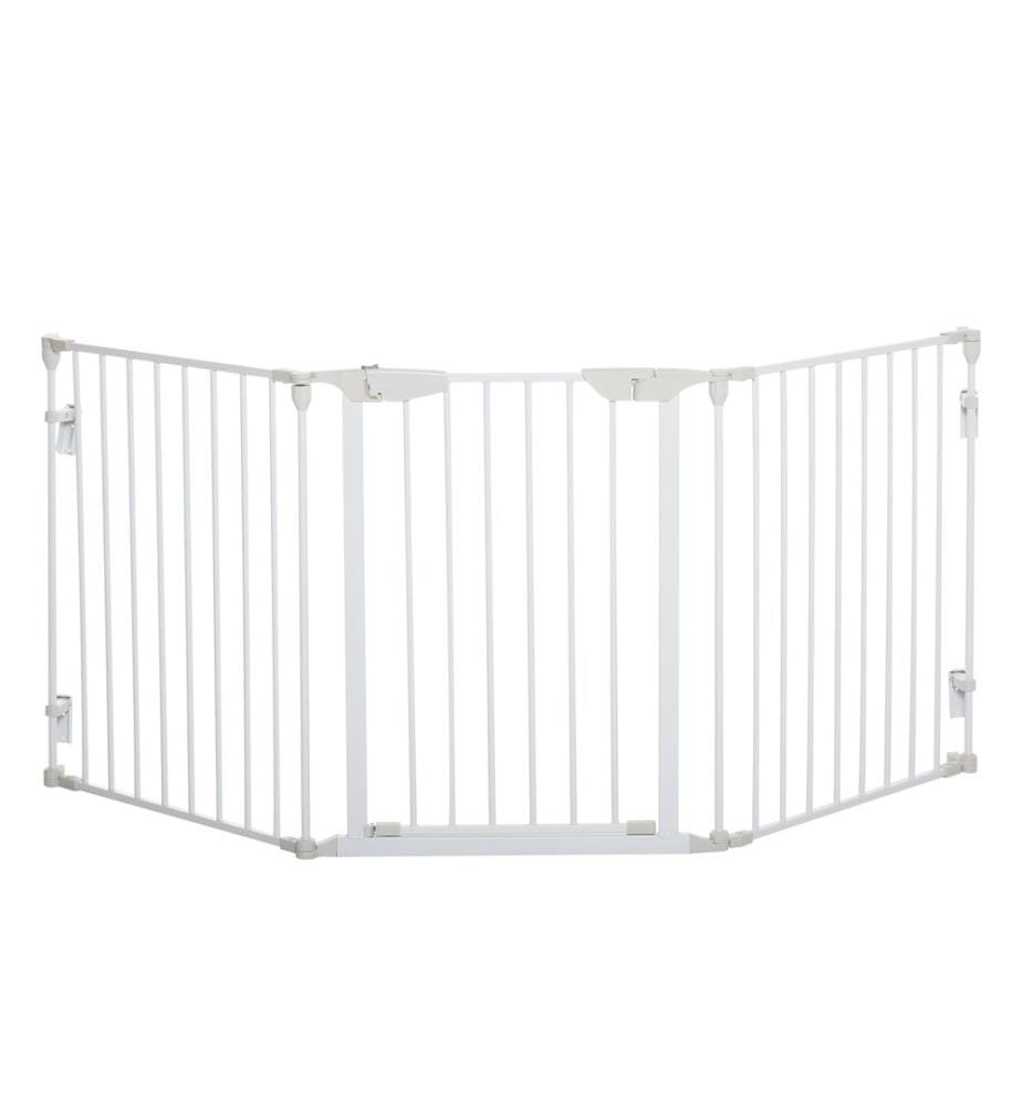 Barrière pour chiens Barrière de sécurité 180x3x74.5 cm