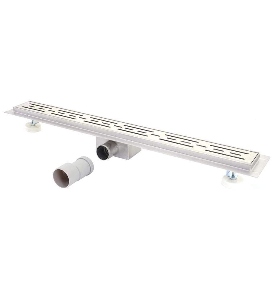 Caniveau de douche Caniveau de douche Siphon en acier inoxydable 110 cm