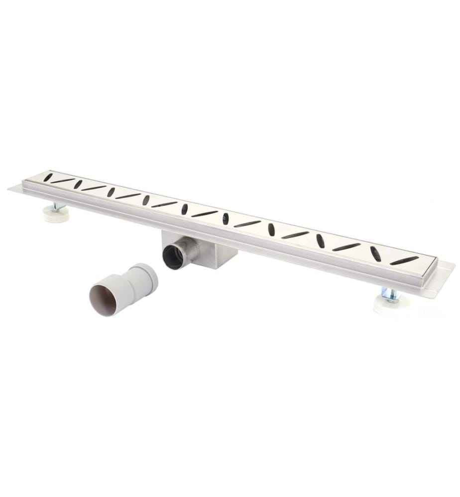 Caniveau de douche Caniveau de douche Siphon en acier inoxydable 90 cm